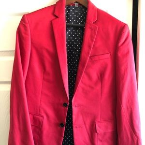 Express Red Blazer